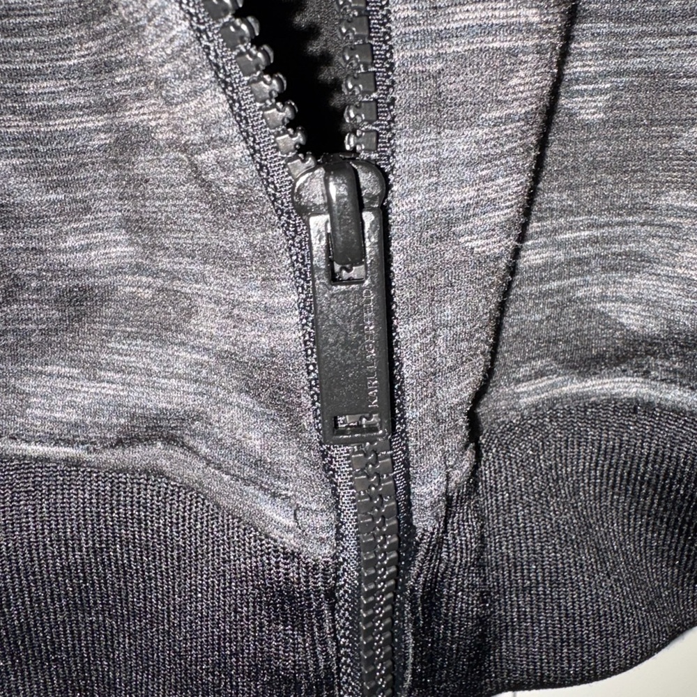 Karl Lagerfeld Track Black Camo Men’s Jacket Large - Picture 10 of 10